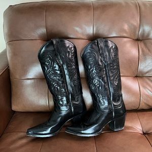 Womens Dan Post leather western boots